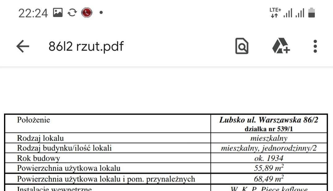 Mieszkanie 2-pokojowe Lubsko, ul. Warszawska. Zdjęcie 2