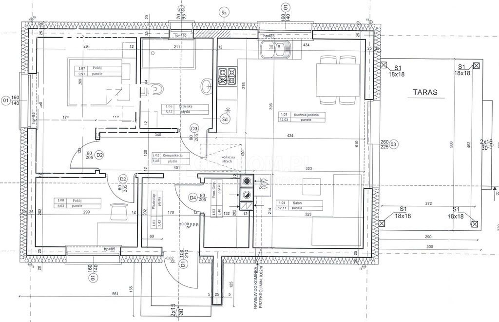 dom wolnostojący, 3 pokoje Sielec. Zdjęcie 13