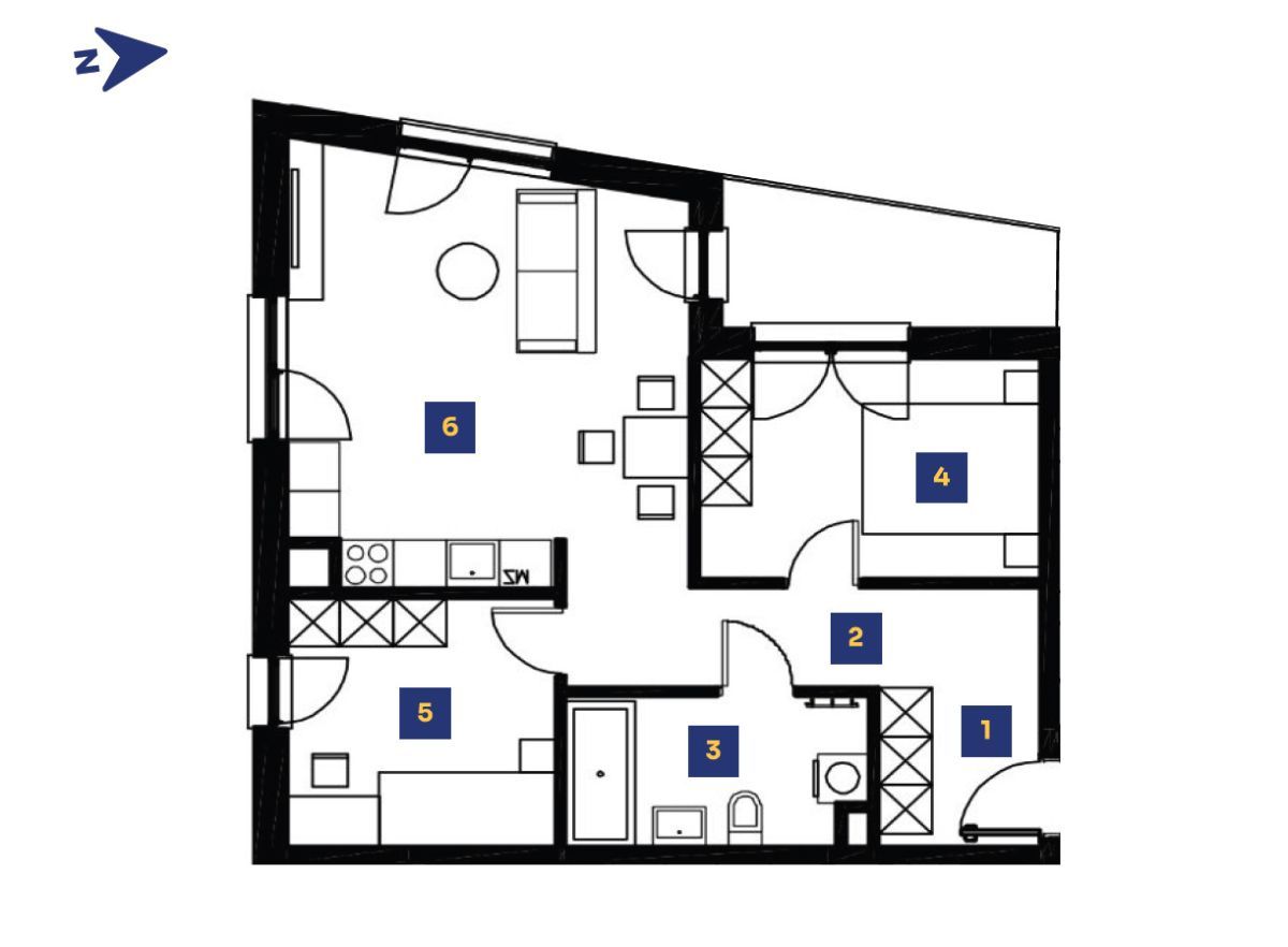 Mieszkanie 3-pokojowe Dobczyce, ul. Szkolna. Zdjęcie 6