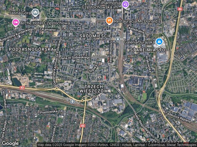 Mieszkanie 2-pokojowe Częstochowa Trzech Wieszczów, ul. Skłodowskiej-Curie. Zdjęcie 1