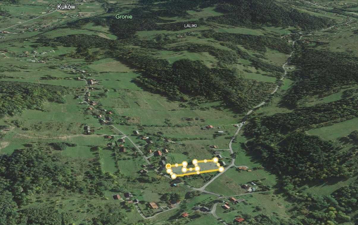 Działka budowlana Lachowice. Zdjęcie 3