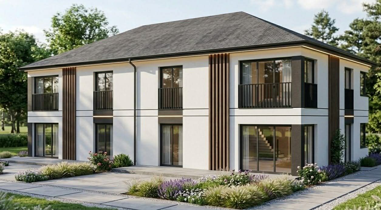 bliźniak, 5 pokoi Lublin Sławin, ul. Główna. Zdjęcie 2