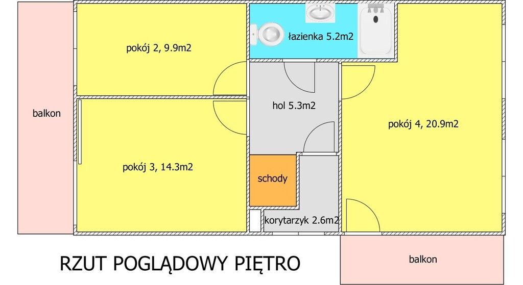 bliźniak, 4 pokoje Wrocław Fabryczna, ul. Zakopiańska. Zdjęcie 4