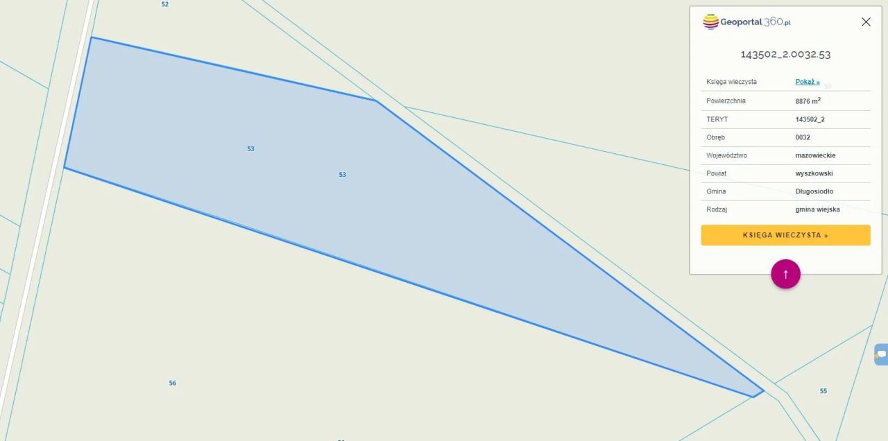 Działka leśna Stare Bosewo. Zdjęcie 4