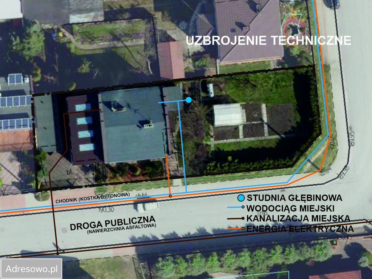 dom wolnostojący, 5 pokoi Brzeziny, ul. Elizy Orzeszkowej. Zdjęcie 3