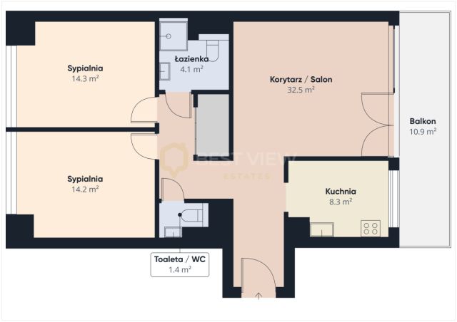 Mieszkanie 3-pokojowe Warszawa Wilanów, ul. Sarmacka. Zdjęcie 18