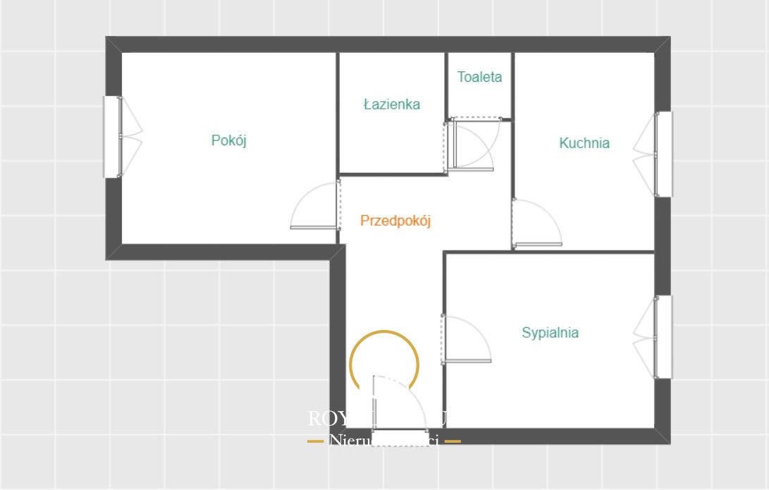 Mieszkanie 2-pokojowe Lublin Bronowice, ul. Droga Męczenników Majdanka. Zdjęcie 13
