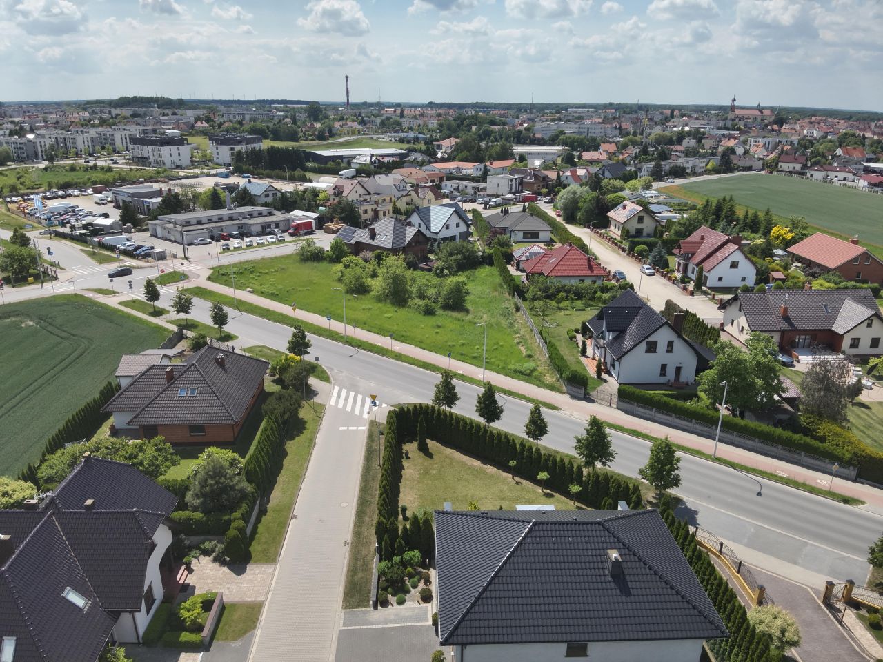 Działka rolno-budowlana Jarocin Glinki, ul. Stanisława Mikołajczyka. Zdjęcie 1