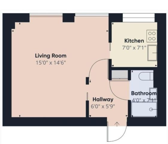 Mieszkanie 1-pokojowe Warszawa Śródmieście, ul. Hoża. Zdjęcie 6