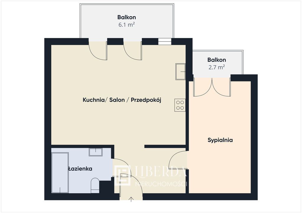 Mieszkanie 2-pokojowe Lublin Kolonia Sławinek, ul. Zielone Wzgórze. Zdjęcie 16