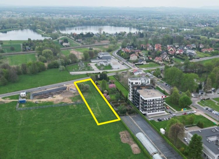 Działka inwestycyjna Oświęcim Osiedle, ul. Wysokie Brzegi. Zdjęcie 1
