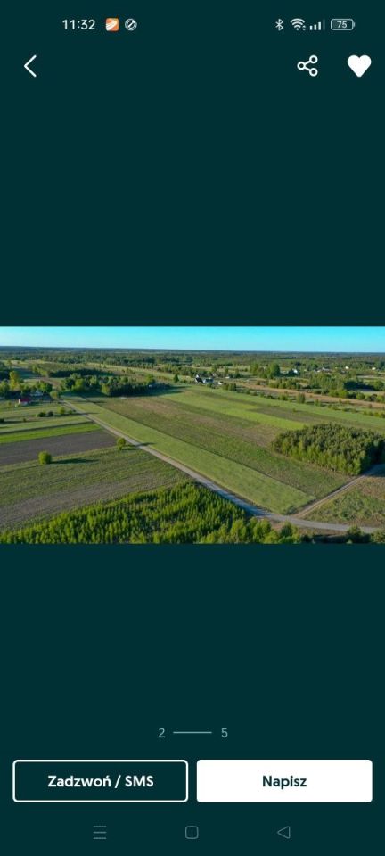 Działka rolno-budowlana Stary Antonin. Zdjęcie 4