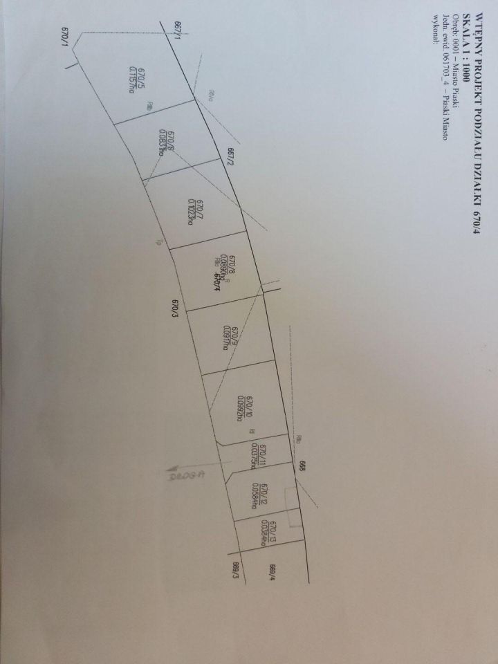 Działka budowlana Piaski, ul. Zbożowa. Zdjęcie 2