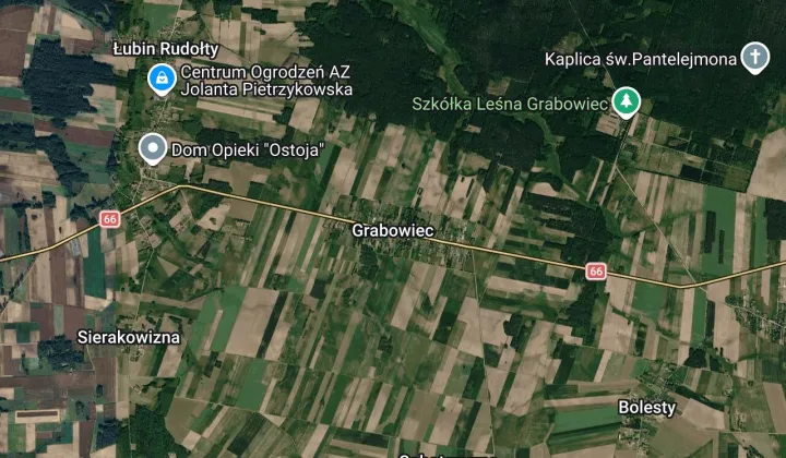 Działka rolna Grabowiec