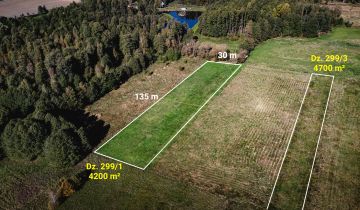 Działka rolna Żebrak