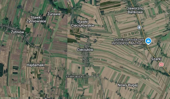 Działka budowlana Cieciułów