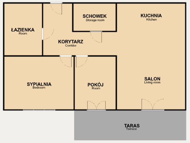 Mieszkanie 3-pokojowe Kraków Stare Miasto, ul. bp. Jana Prandoty. Zdjęcie 22