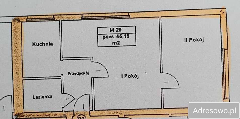 Mieszkanie 2-pokojowe Orzesze Jaśkowice, ul. Fabryczna