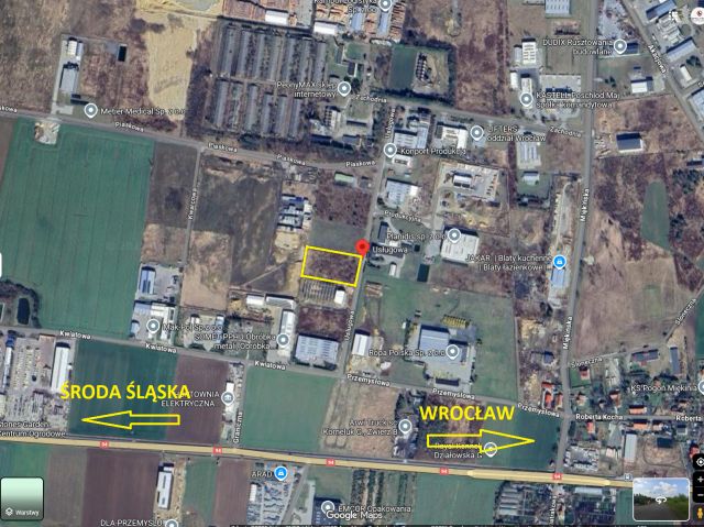 Działka inwestycyjna Źródła, ul. Usługowa. Zdjęcie 1