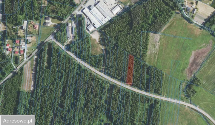 Działka inwestycyjna Podborze