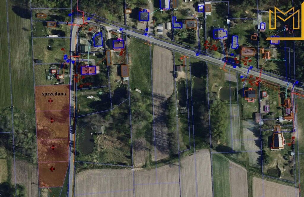 Działka budowlana Podwody-Kolonia. Zdjęcie 3