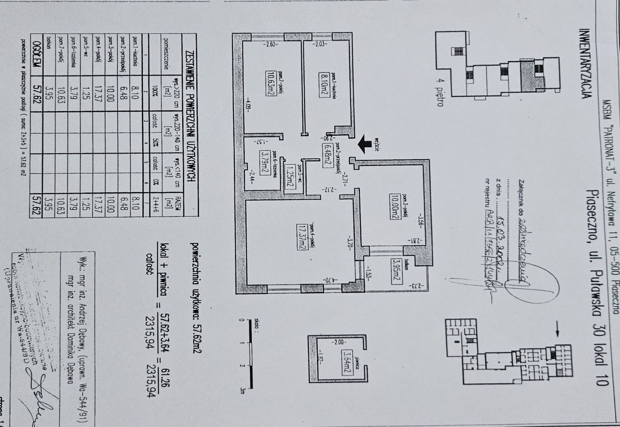 Mieszkanie 3-pokojowe Piaseczno Centrum, ul. Puławska. Zdjęcie 3
