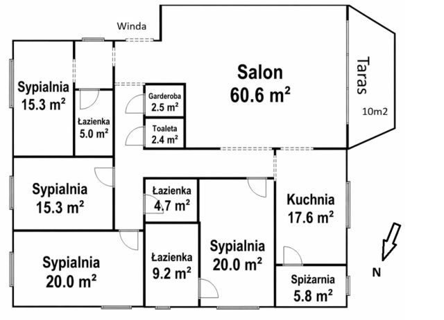 Mieszkanie 5-pokojowe Warszawa Mokotów, ul. Cypryjska. Zdjęcie 21