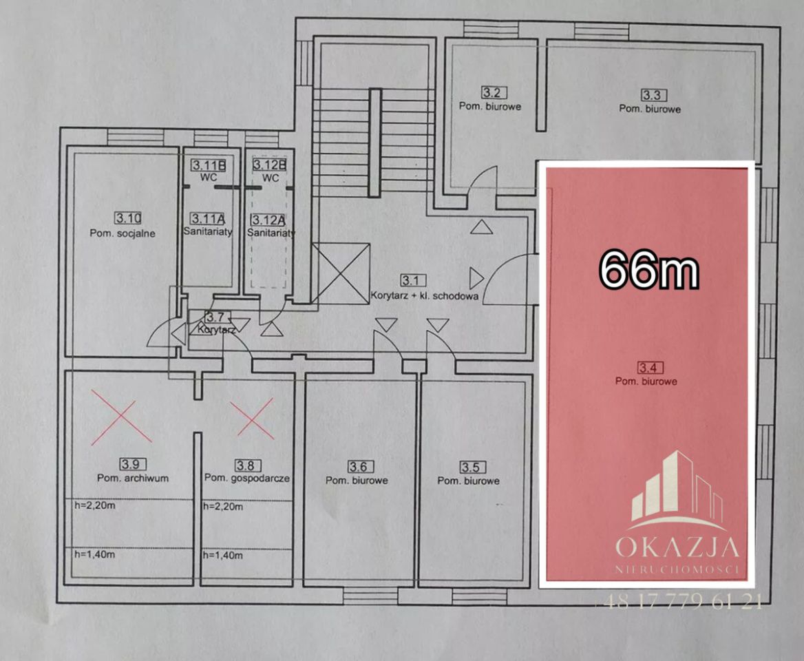 Lokal Rzeszów Śródmieście, ul. Polskiego Czerwonego Krzyża. Zdjęcie 5