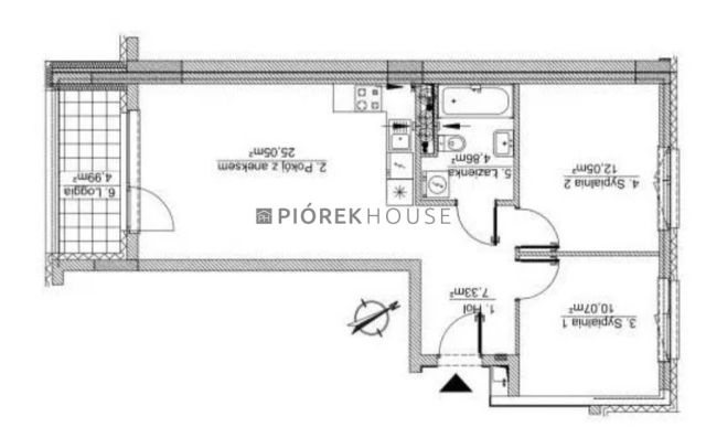 Mieszkanie 3-pokojowe Warszawa Praga-Południe. Zdjęcie 13