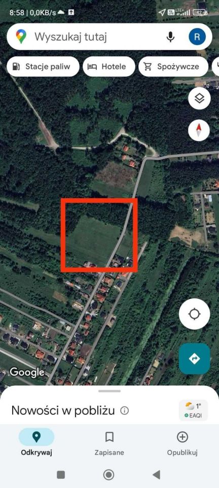 Działka budowlana Wacyn. Zdjęcie 8