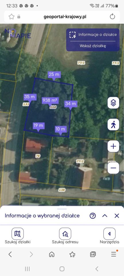 Działka budowlana Szreniawa. Zdjęcie 2