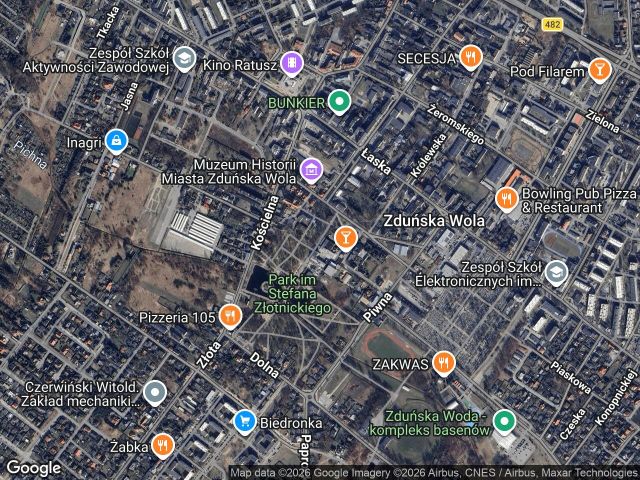 Działka budowlana Zduńska Wola, ul. Parkowa. Zdjęcie 1