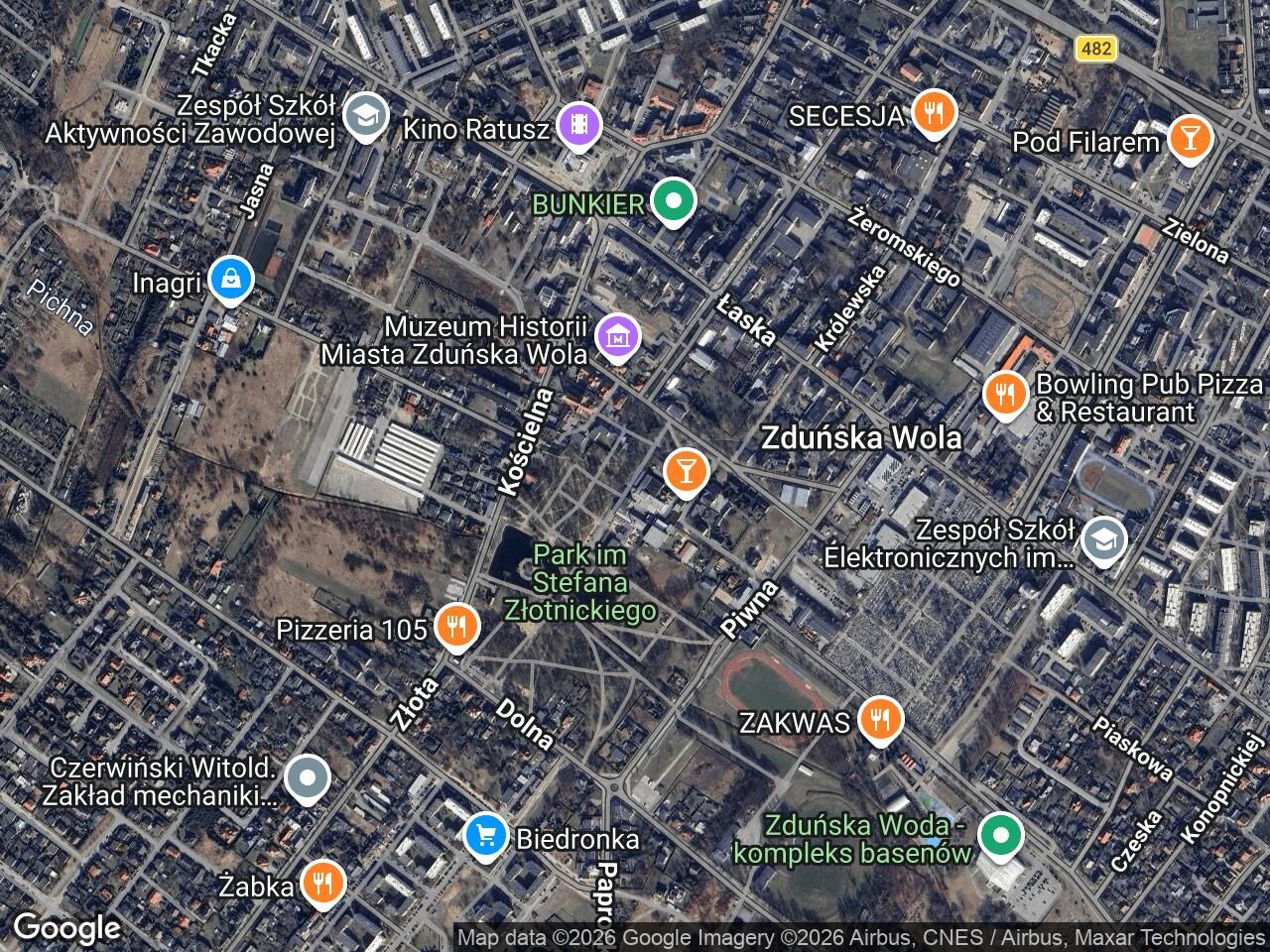 Działka budowlana Zduńska Wola, ul. Parkowa. Zdjęcie 1