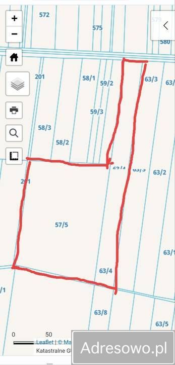 Działka rolna Maciejowice. Zdjęcie 1