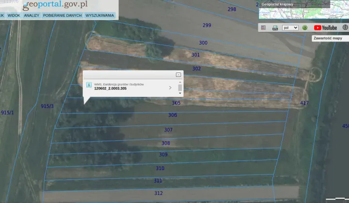 Działka rolna Koźlica Koźlica Igołomska