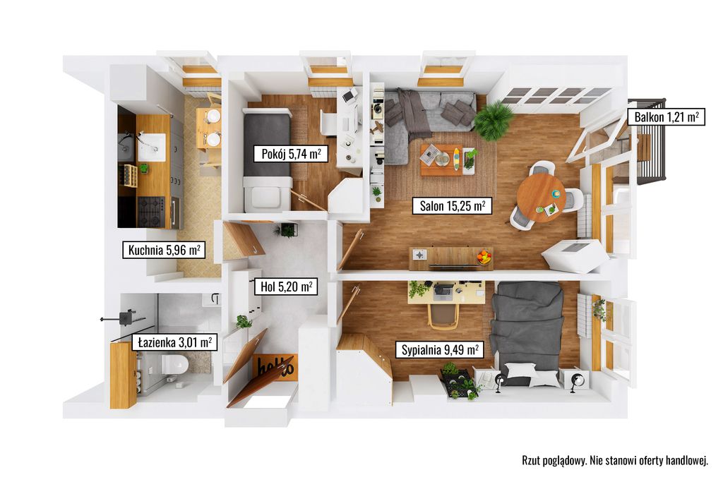 Mieszkanie 3-pokojowe Warszawa Targówek, ul. Suwalska. Zdjęcie 19