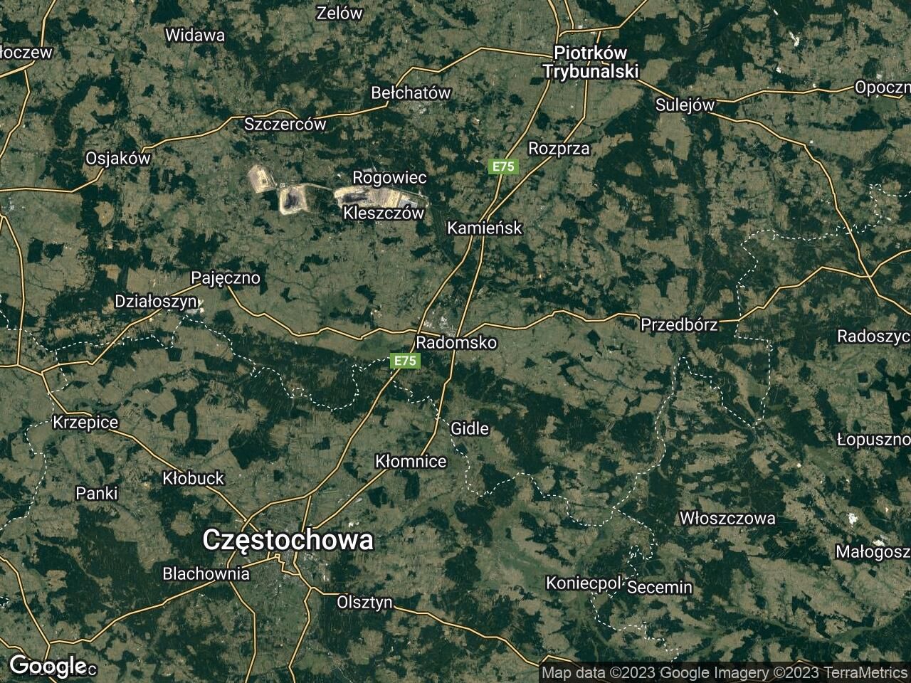 Działka rekreacyjna Radomsko