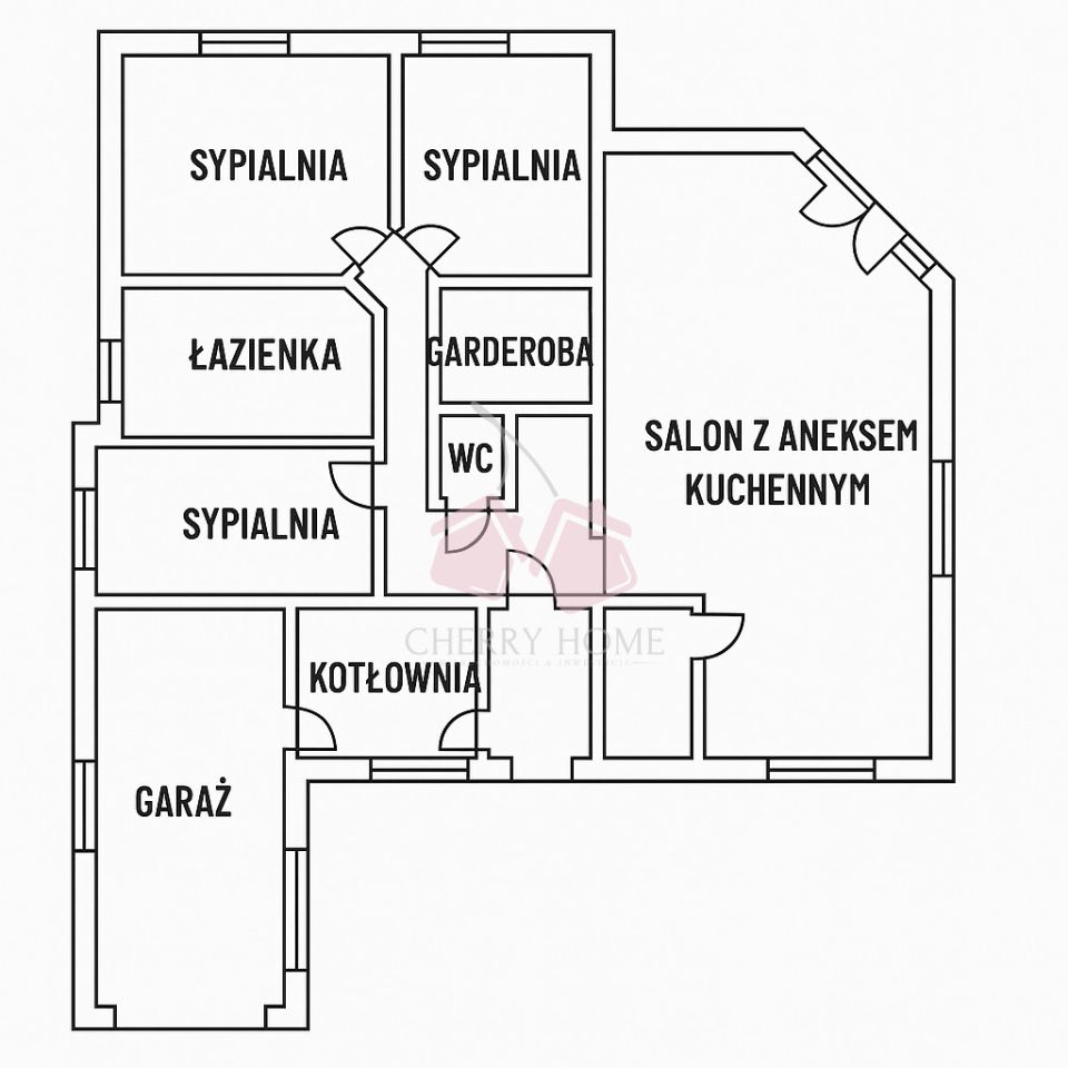 dom wolnostojący, 4 pokoje Sucumin. Zdjęcie 12