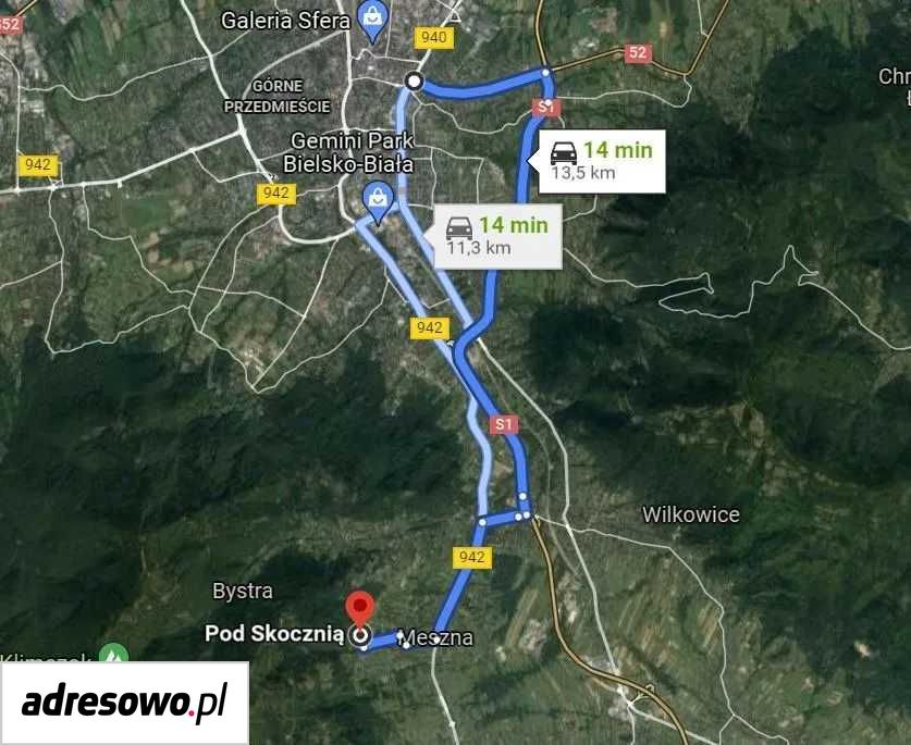 Działka budowlana Meszna. Zdjęcie 11