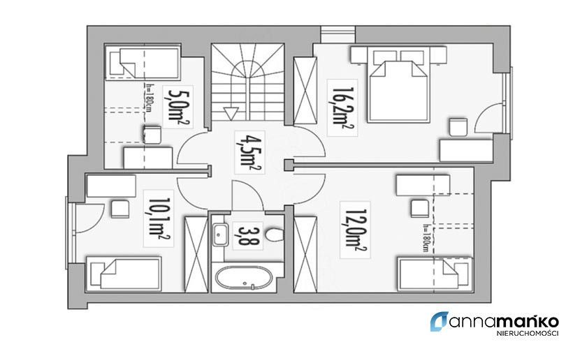 dom szeregowy, 5 pokoi Dąbrowa Górnicza, ul. Jaskółcza. Zdjęcie 12