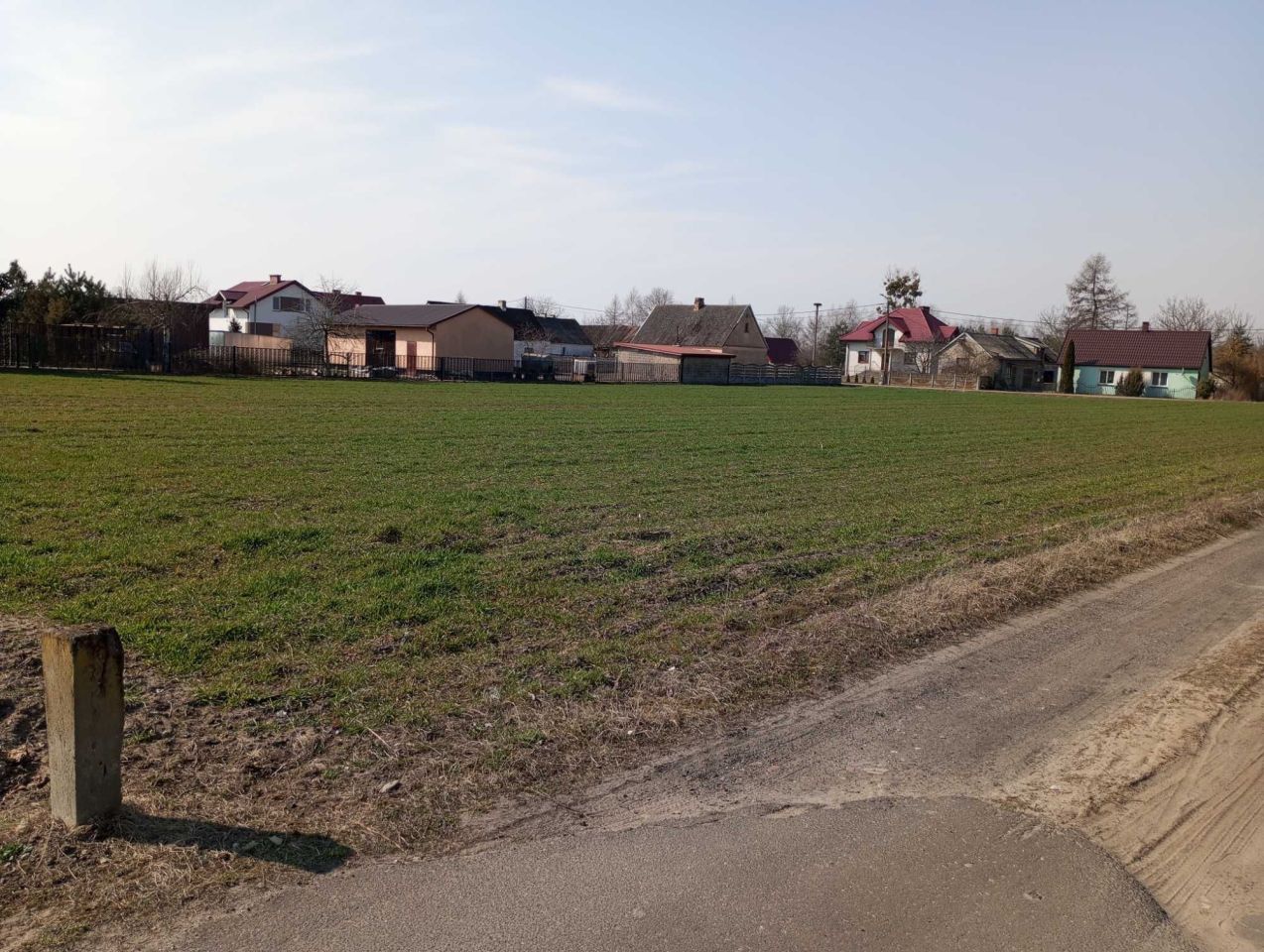 Działka rolno-budowlana Okna