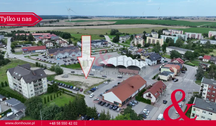 Działka inwestycyjna Pelplin, ul. Szkolna