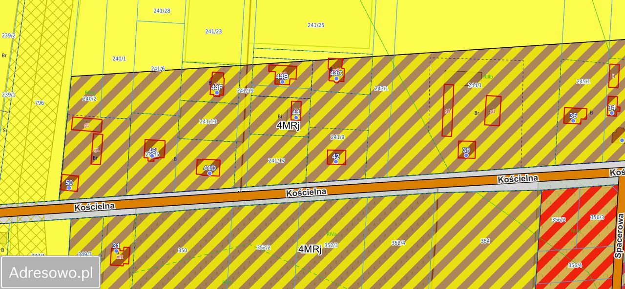 Działka budowlana Brzóze, ul. Kościelna. Zdjęcie 2