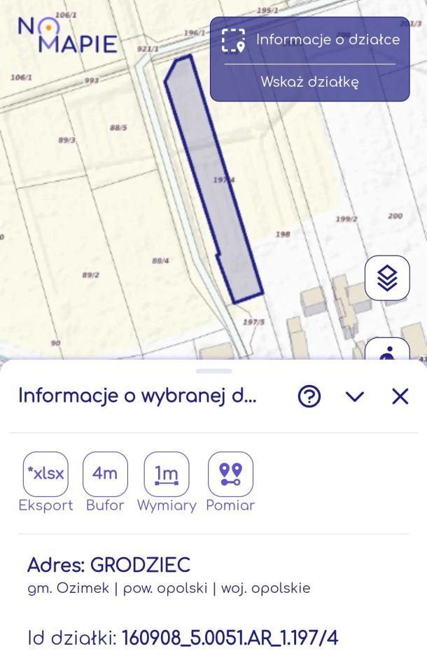 Działka budowlana Grodziec, ul. Ogrodowa. Zdjęcie 2