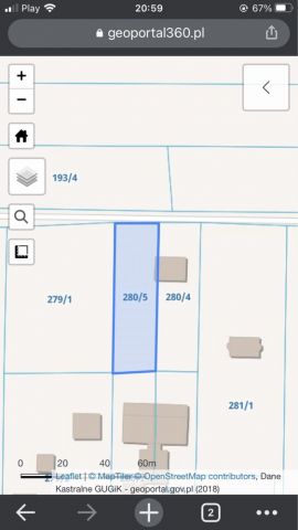 Działka budowlana Mójcza, ul. Akacjowa. Zdjęcie 1