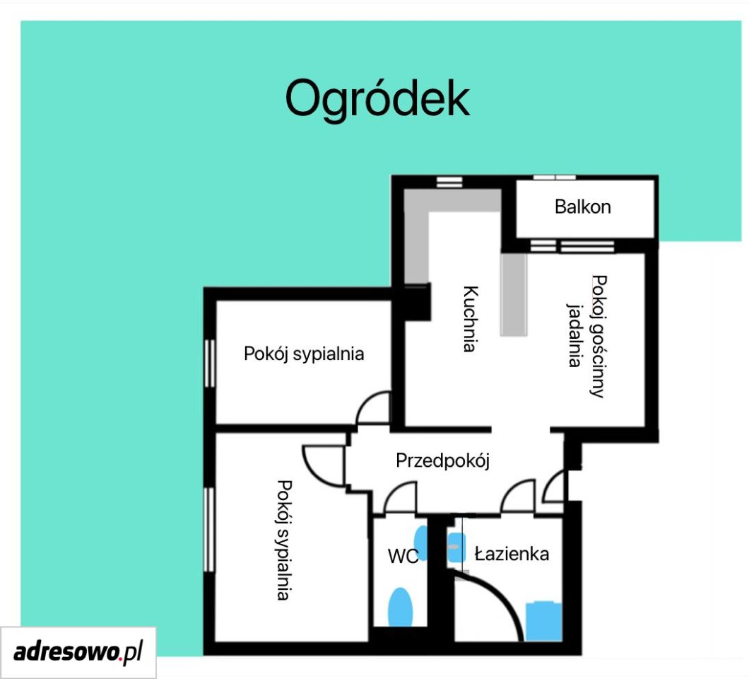 Mieszkanie 3-pokojowe Warszawa Ursynów, ul. Związku Walki Młodych. Zdjęcie 13