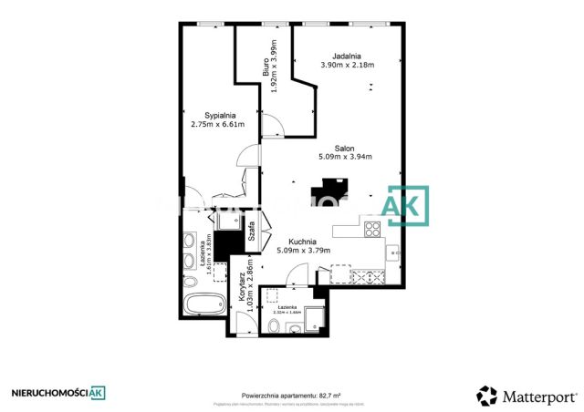Mieszkanie 3-pokojowe Poznań Garbary, ul. Wenecjańska. Zdjęcie 17