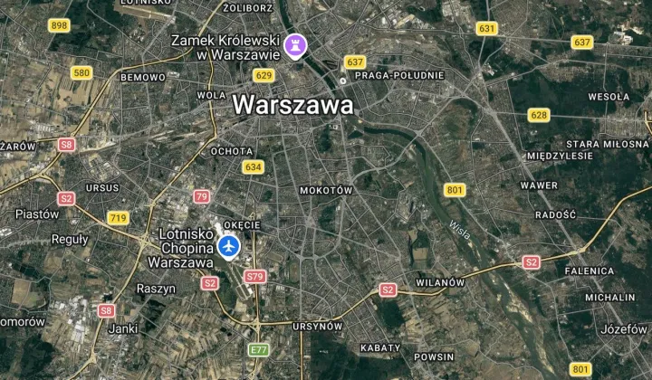 Działka rod Warszawa Mokotów