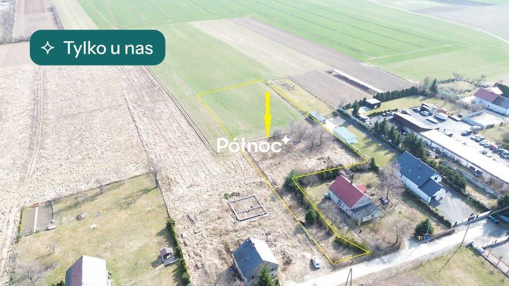 Działka budowlana Łaziska. Zdjęcie 1