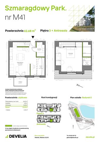 Mieszkanie 3-pokojowe Gdańsk Orunia Górna, ul. Topazowa. Zdjęcie 5